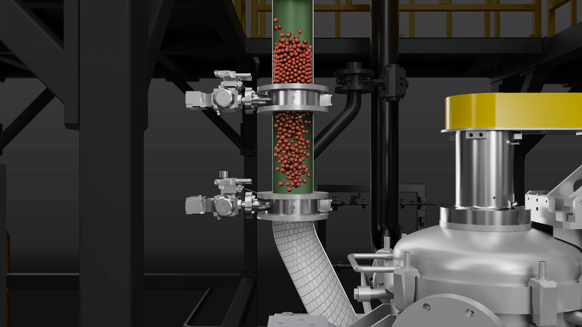 Raw Material Inlet