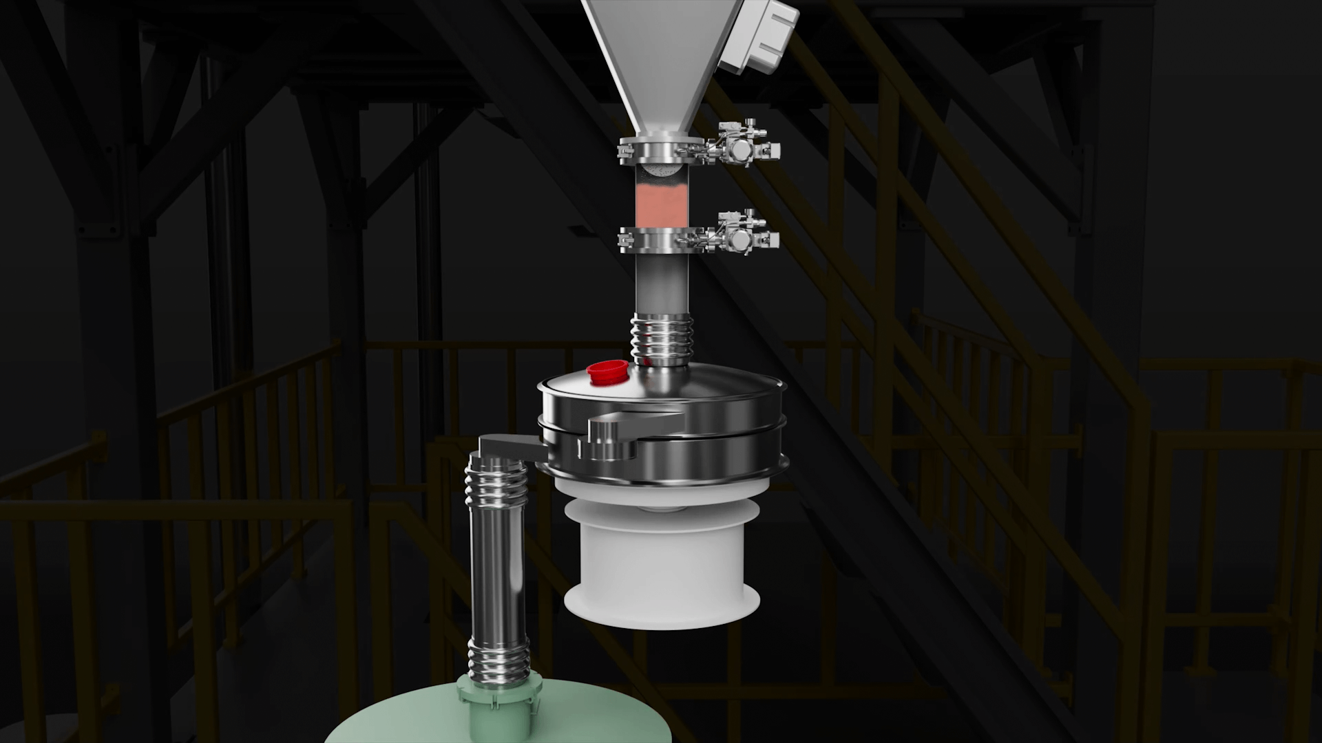 Raw Material Screening Process 
